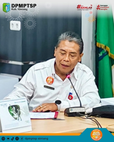 Rakor Pertumbuhan Ekonomi Daerah: DPMPTSP Sintang Pantau dan Kawal Program Strategis