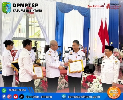 Hibah Tanah Kantor Imigrasi Sintang: Pemkab Terima Penghargaan