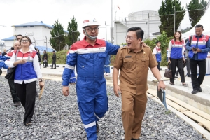 Todotua Pasaribu Groundbreaking Proyek Hidrogen Hijau Ulubelu, Dorong Hilirisasi Energi Baru