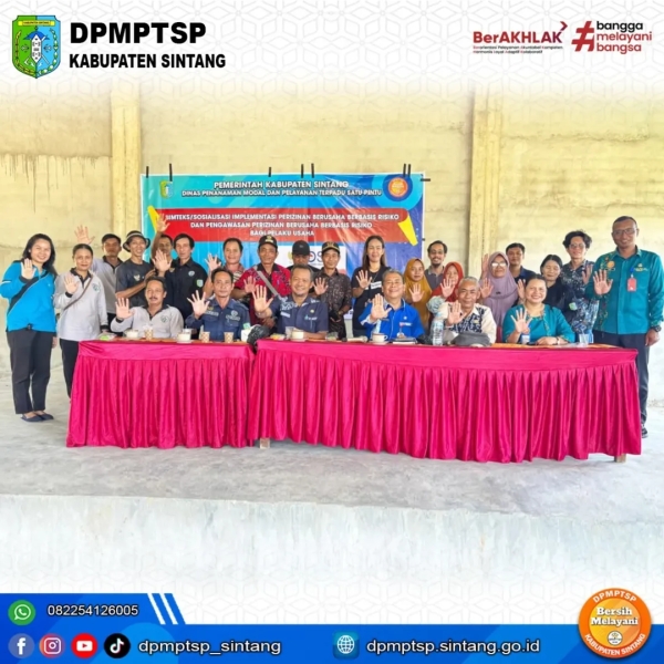 Perizinan Berusaha Berbasis Risiko di Sepauk