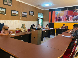 DPMPTSP Kabupaten Sintang melaksanakan Rapat Bersama OPD Teknis Terkait Perizinan