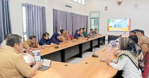 Rapat Koordinasi dan Evaluasi Penyelenggaraan Mal Pelayanan Publik (MPP) Bumi Senentang Bulan Maret 2024