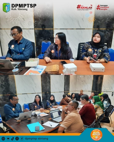 Verifikasi Renstra DPMPTSP Sintang 2025-2029: Langkah Awal Menuju Perencanaan Strategis